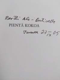 Pientä kokoa : runoja (tekijän omiste)