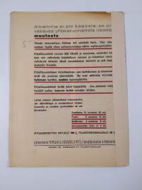 Kirjallisuuslehti : joulukuu 1933