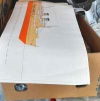 Laiva S/S BORE III Silja Line: tekniset tiedot juliste