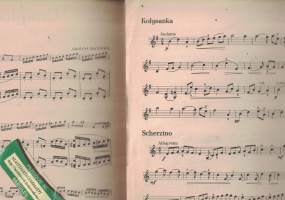 Easy pieces for violin and piano I