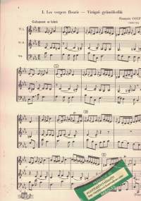 Kleine Suite für zwei Violinen und Violonsello