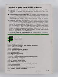 Johdatus politiikan tutkimukseen
