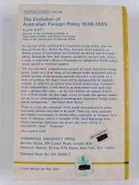 The evolution of Australian foreign policy 1938-1965