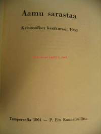 Aamu sarastaa - kristosofiset kesäkurssit 1963
