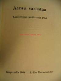 Aamu sarastaa - kristosofiset kesäkurssit 1963