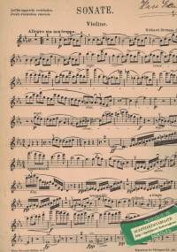 Sonate ES Dur, Op. 18, Violon et piano