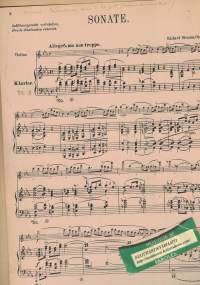 Sonate ES Dur, Op. 18, Violon et piano