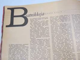 Jallu 1966 nr 10, Mandy Rice-Davies, Donna Reading, Beatnikkeja, Kultahousuprikaati, Rakkaus verolle, Singapore näyttää kyntensä, Aamukylpy, Vamppi on valttia, ym.
