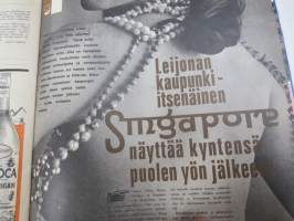 Jallu 1966 nr 10, Mandy Rice-Davies, Donna Reading, Beatnikkeja, Kultahousuprikaati, Rakkaus verolle, Singapore näyttää kyntensä, Aamukylpy, Vamppi on valttia, ym.