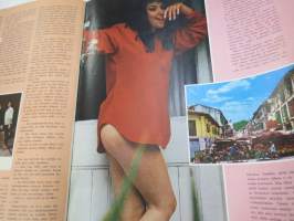 Jallu 1966 nr 10, Mandy Rice-Davies, Donna Reading, Beatnikkeja, Kultahousuprikaati, Rakkaus verolle, Singapore näyttää kyntensä, Aamukylpy, Vamppi on valttia, ym.