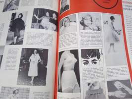 Me Naiset 1959 nr 5, Pinnari-isät ja elatusvelvollisuus, Laukkumuoti, Päivä kauneussalongissa kuvaus Caj Bremer, Saara Hopea - Kyllikki Salmenhaara - Aune Siimes...