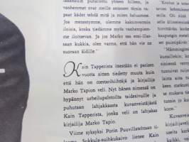 Me Naiset 1959 nr 1, Linnan juhlat (kuvat Caj Bremer), Veljekset Marko Tapio &amp; Kain Tapper, Lapin lapset koulutiellä - Utsjoki, Mitä nuoripari tarvitsee kaappeihinsa