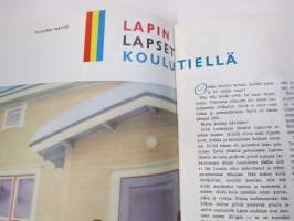 Me Naiset 1959 nr 1, Linnan juhlat (kuvat Caj Bremer), Veljekset Marko Tapio &amp; Kain Tapper, Lapin lapset koulutiellä - Utsjoki, Mitä nuoripari tarvitsee kaappeihinsa