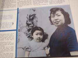 Me Naiset 1959 nr 2, Japanilainen perhe puhuu suomea tri Sakai, Uusi pieni ihminen &quot;vauvanumero&quot;, Taiteilijat oppositiossa Wäinö Aaltonen - Veikko Marttinen -...
