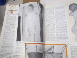 Me Naiset 1959 nr 2, Japanilainen perhe puhuu suomea tri Sakai, Uusi pieni ihminen &quot;vauvanumero&quot;, Taiteilijat oppositiossa Wäinö Aaltonen - Veikko Marttinen -...