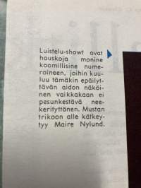 Me Naiset 1959 nr 2, Japanilainen perhe puhuu suomea tri Sakai, Uusi pieni ihminen &quot;vauvanumero&quot;, Taiteilijat oppositiossa Wäinö Aaltonen - Veikko Marttinen -...