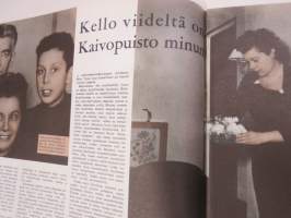 Me Naiset 1956 nr 2, Grace Kelly ja Monacon Ruhtinas, Monsier Gerard Juve Ranskan suurlähettiläs, Naiset avantouimareina, Paavo ja Helena Tynell &amp; USA -artikkeli...