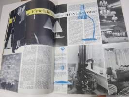 Me Naiset 1956 nr 2, Grace Kelly ja Monacon Ruhtinas, Monsier Gerard Juve Ranskan suurlähettiläs, Naiset avantouimareina, Paavo ja Helena Tynell &amp; USA -artikkeli...