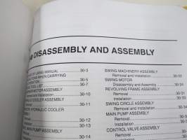 Komatsu PW170ES-6K Excavator Shop Manual serial nr K32001 and up -kaivinkoneen korjaamo-ohjekirja