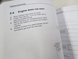 Komatsu PW170ES-6K Excavator Shop Manual serial nr K32001 and up -kaivinkoneen korjaamo-ohjekirja