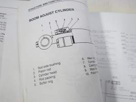 Komatsu PW170ES-6K Excavator Shop Manual serial nr K32001 and up -kaivinkoneen korjaamo-ohjekirja