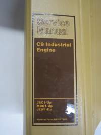 Caterpillar C9 Industrial Engine Service Manual JSC-up, MBD1-up, JLW1-up -huolto-ohjekirja