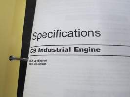 Caterpillar C9 Industrial Engine Service Manual JSC-up, MBD1-up, JLW1-up -huolto-ohjekirja