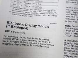 Caterpillar C9 Industrial Engine Service Manual JSC-up, MBD1-up, JLW1-up -huolto-ohjekirja