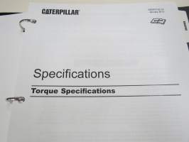 Caterpillar C0.5. C0.7, C1.1, C1.1, C1.6, C2.2 Industrial Engine Service Manual -huolto-ohjekirja