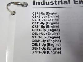 Caterpillar C0.5. C0.7, C1.1, C1.1, C1.6, C2.2 Industrial Engine Service Manual -huolto-ohjekirja