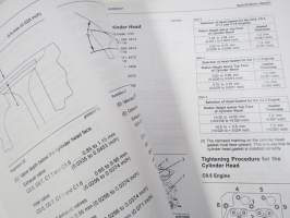 Caterpillar C0.5. C0.7, C1.1, C1.1, C1.6, C2.2 Industrial Engine Service Manual -huolto-ohjekirja