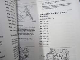 Caterpillar C0.5. C0.7, C1.1, C1.1, C1.6, C2.2 Industrial Engine Service Manual -huolto-ohjekirja