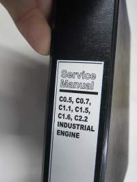 Caterpillar C0.5. C0.7, C1.1, C1.1, C1.6, C2.2 Industrial Engine Service Manual -huolto-ohjekirja