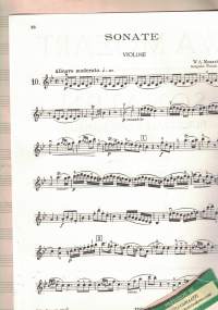 Sonaten, Band II, Klavier und Violinen