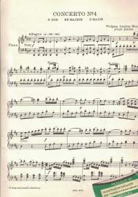 Concerto No. 4 D major, Violino &amp; Piano