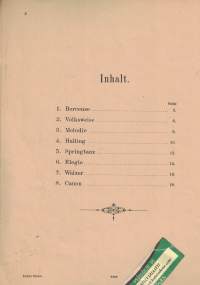 Lyrische Stücke II, Op. 38