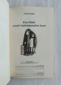 Kun Hitler varasti vaaleanpunaisen kanin