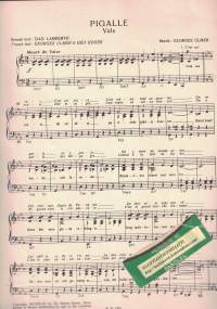 Franska Favoriter, laululle ja pianolle