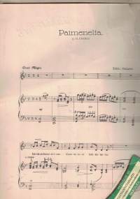 Paimenelta, yksinlaulu pianon säestyksellä