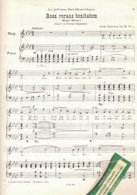 Rosa Rorans Bonitatem, Op. 32 No1