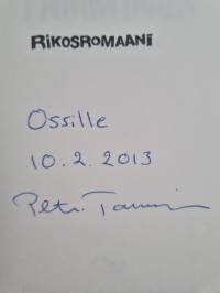 Rikosromaani (signeerattu, tekijän omiste)