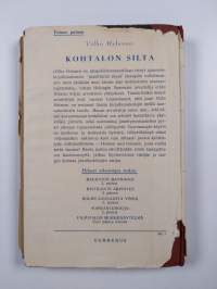 Kohtalon silta : salapoliiisiromaani