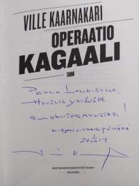Operaatio Kagaali (signeerattu, tekijän omiste)