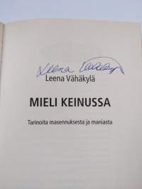 Mieli keinussa : tarinoita masennuksesta ja maniasta (signeerattu)