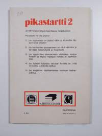 Pikastartti : kirjekurssi 2, Start 2:n itseohjaava harjoituskirja