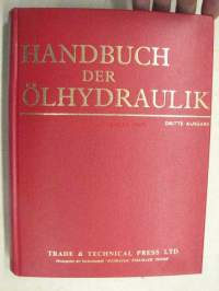 Handbuch der ölhydraulik -hydrauliikkaa