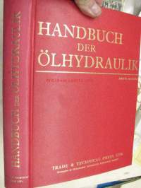 Handbuch der ölhydraulik -hydrauliikkaa