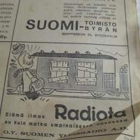 Suomen kulkuneuvot talvituristi 1942 voimassa 1.1-30.5.1942