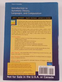 Introduction to automata theory, languages, and computation