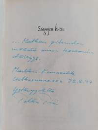 Saagojen kutsu (signeerattu, tekijän omiste)